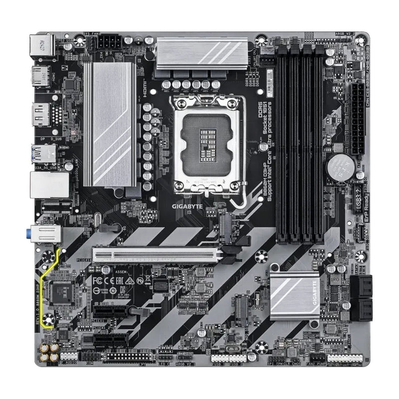 Placa Madre Gigabyte B860M D3HP (Intel B860, LGA1851, DDR5, mATX)