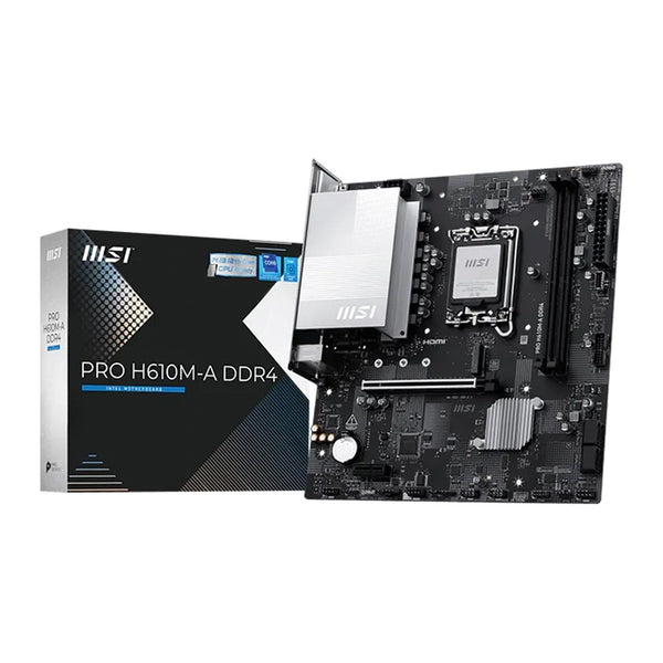 Placa Madre MSI PRO H610M-A DDR4 (Intel H610, LGA1700, DDR4, mATX)