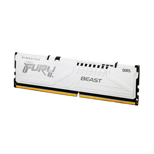 Memoria RAM Kingston Fury Beast 16GB DDR5-5600 (CL36, DIMM, Blanco)