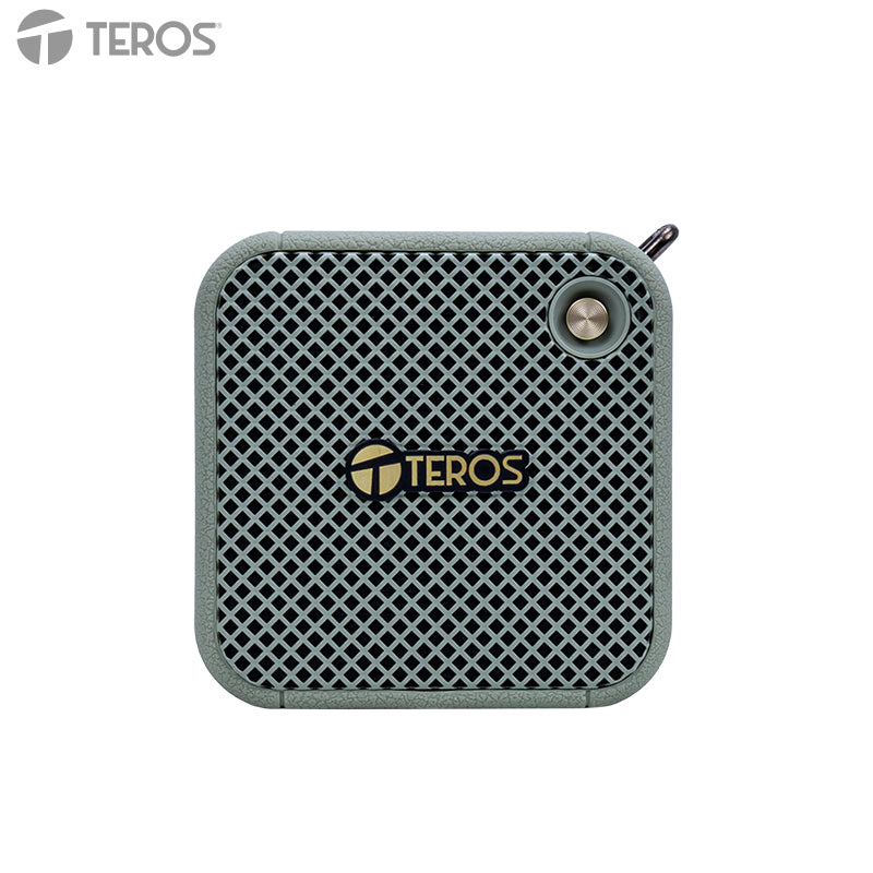 Parlante Bluetooth Teros Legacy 6051 8W BT 5.3 (USB/TF/AUX) Verde