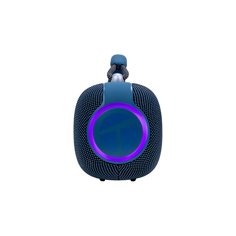 Parlante Inalámbrico Teros Vibe VB-6049BL 60W (Bluetooth 5.3, 4000 mAh, IPX5, luces RGB, azul)