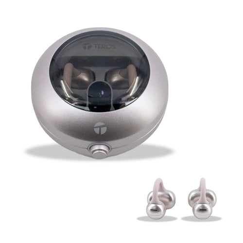 Audífonos Bluetooth TWS Teros TE-80712RS Bluetooth 5.4 (Rose Titanium)