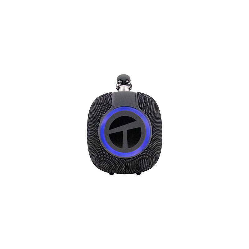Parlante Bluetooth Teros Vibe 6049 60W RGB con 4000mAh (USB/TF/AUX) Negro