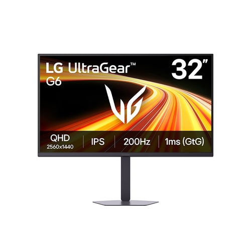 Monitor Gamer LG UltraGear G6 32G620B-B 32" QHD IPS 200Hz (HDMI/DP)