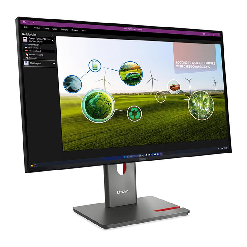 Monitor Profesional Lenovo ThinkVision P27q-40 27" QHD Fast IPS 120Hz USB-C (HDMI/DP)