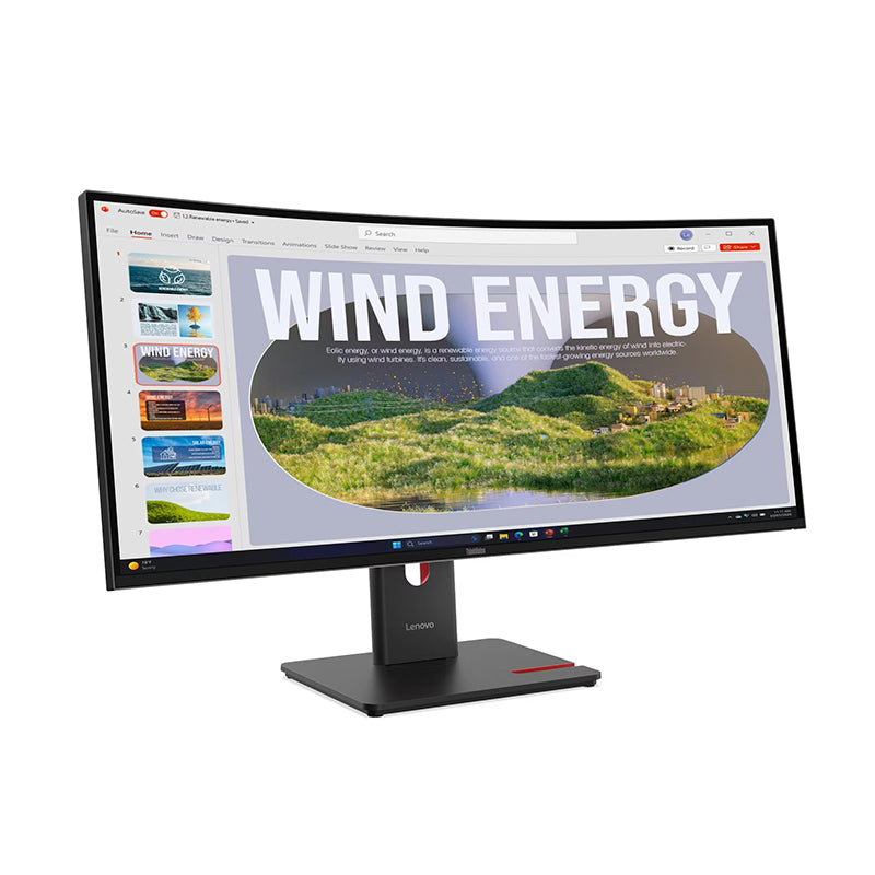 Monitor Curvo Lenovo ThinkVision T34WD-40 34 pulgadas WQHD VA