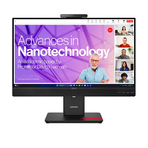 Monitor Lenovo ThinkVision T24-4v 23.8" FHD IPS 120Hz con Webcam 5MP (HDMI/DP/USB-C)