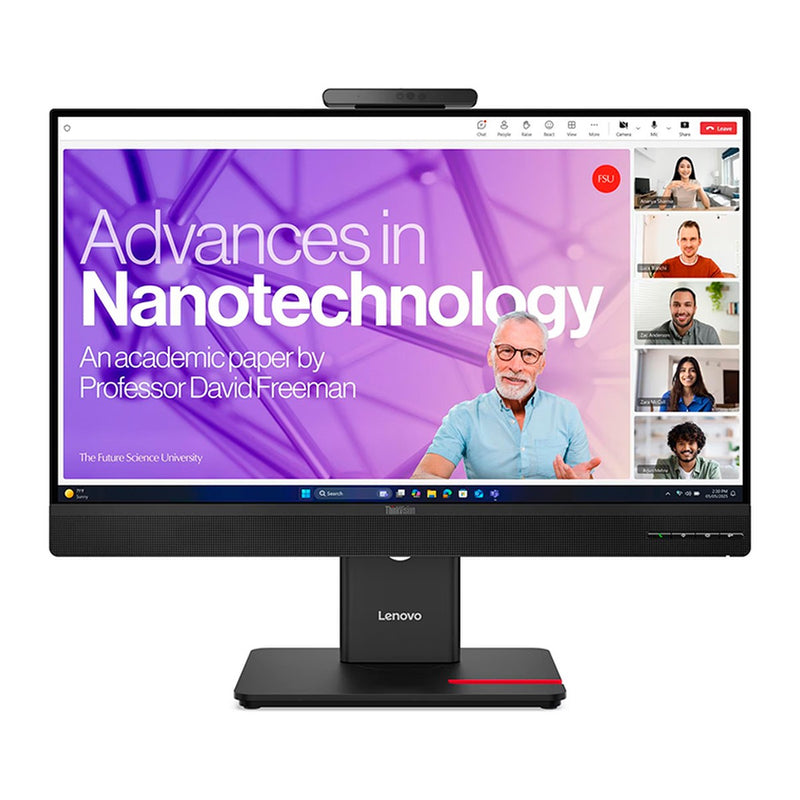 Monitor Lenovo ThinkVision T24-4v 23.8" FHD IPS 120Hz con Webcam 5MP (HDMI/DP/USB-C)