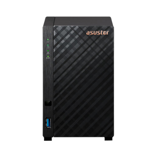 Servidor NAS ASUSTOR DRIVESTOR 2 Gen2 (AS1202T) 2 Bahías 2.5GbE 1GB RAM