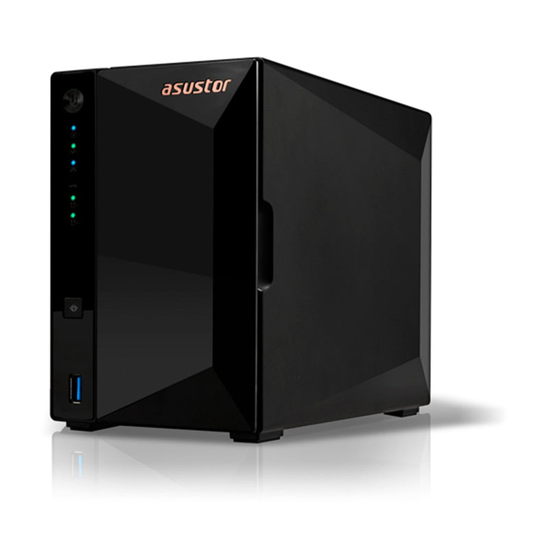 Servidor NAS ASUSTOR DRIVESTOR 2 Pro Gen2 (AS3302T v2) 2 Bahías 2.5GbE 2GB RAM