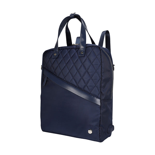 Mochila Lady 2 en 1 Teros Roseann II TE-9051BL para Laptop 14.1" (Repelente al Agua, Azul)