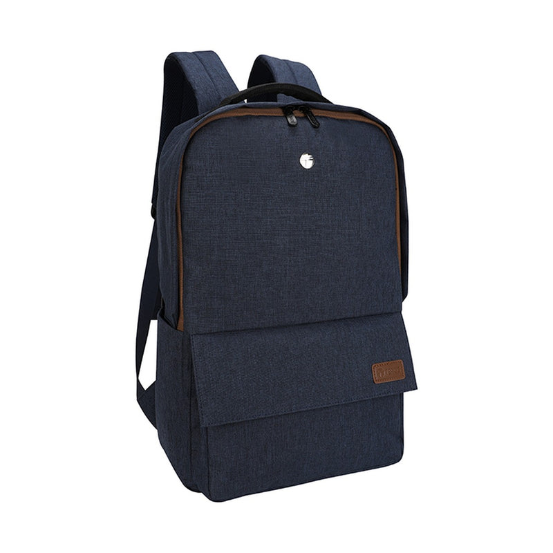 Mochila Teros City II TE-9028-2B para Laptop 15.6" (Compartimento para Tablet, Azul)