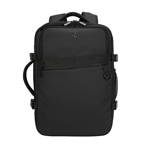 Mochila de Viaje Teros Travel TE-9037BK para Laptop 15.6" (Expandible, USB, Negro)