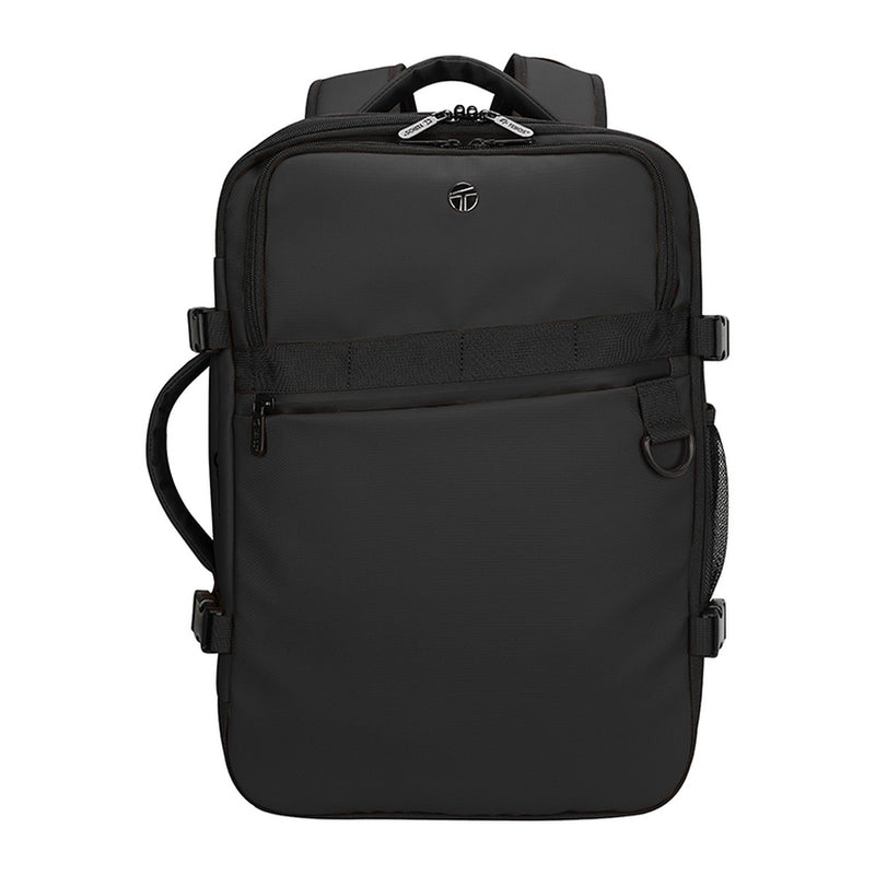 Mochila de Viaje Teros Travel TE-9037BK para Laptop 15.6" (Expandible, USB, Negro)