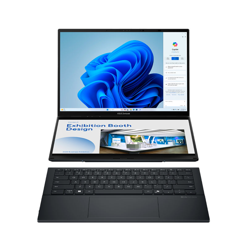 Laptop ASUS Zenbook Duo OLED Touch, Core Ultra 9 16GB 512GB SSD
