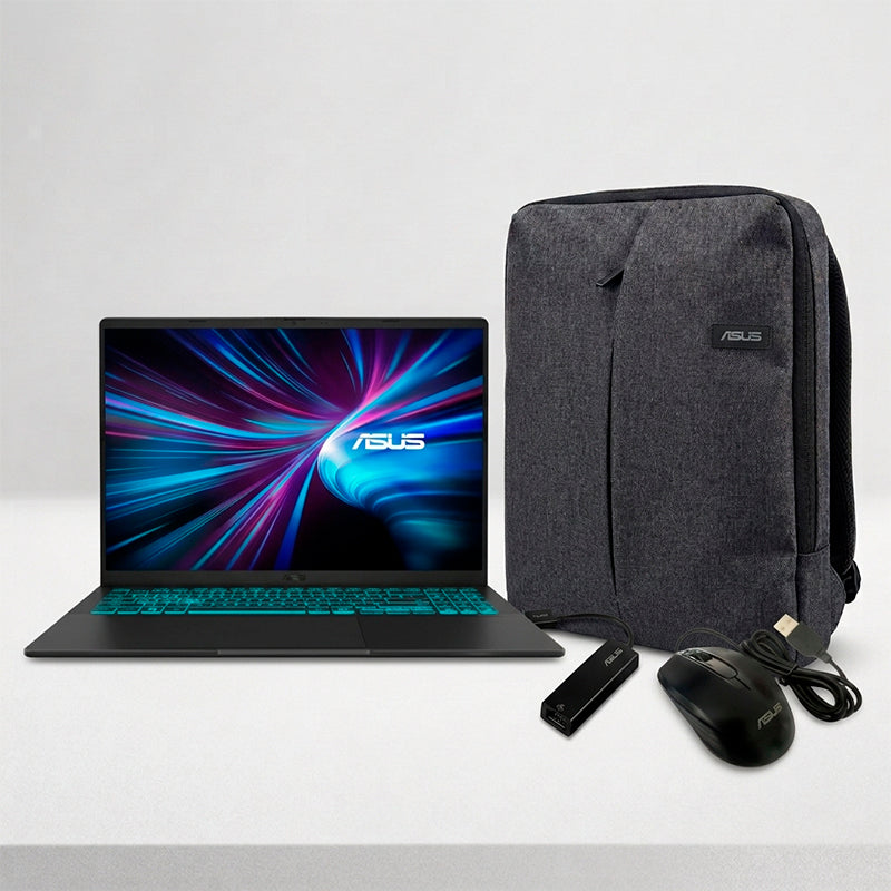 Laptop Gamer ASUS V16, Core 7 240H RTX 3050 6GB 512GB 144Hz