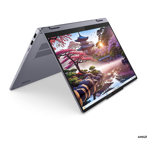 Laptop 2 en 1 Lenovo IdeaPad 5 14AKP10 Ryzen AI 7 350, 16GB, 512GB SSD, tactil