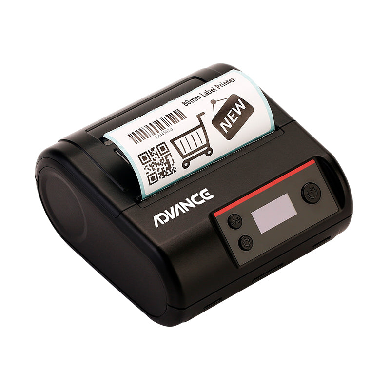 Impresora Térmica Portátil Advance ADV-9026 80mm 203 DPI (Bluetooth/USB, 2500mAh)
