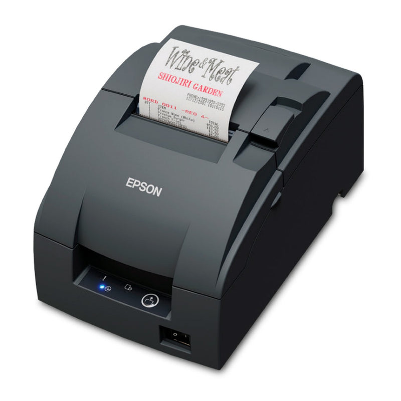 Impresora POS Matricial Epson TM-U220II para Cocina y Recibos (USB, Cajón de Dinero)