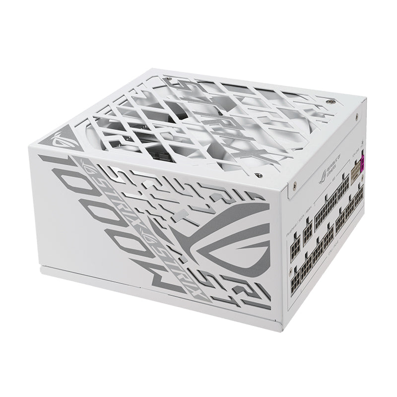 Fuente de Poder ASUS ROG Strix 1000P Gaming White 1000W 80+ Platinum (ATX, full modular, blanca)