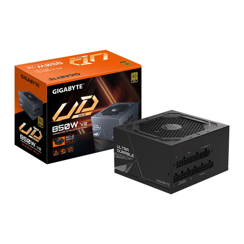 Fuente de Poder Gigabyte UD850GM PG5 V2 850W 80+ Gold (ATX, full modular, PCIe 5.0)