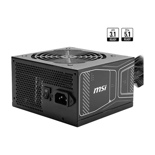 Fuente de Poder MSI MAG A750GN PCIe5 750W (ATX, 80 Plus Gold)