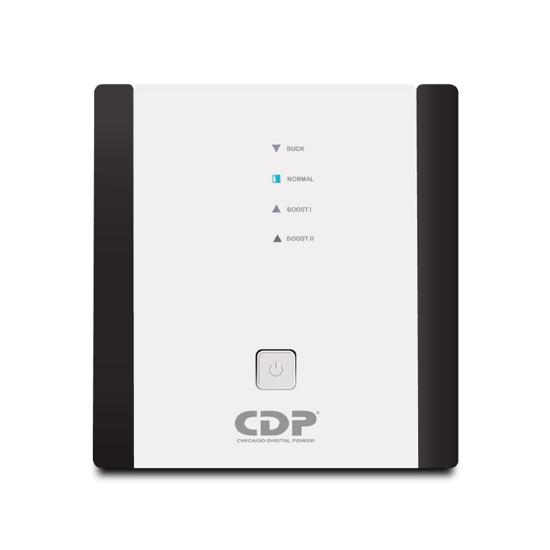 Regulador Automático de Voltaje CDP R-AVR5008i 5000VA/2500W (9 Tomas, Supresión de Picos)