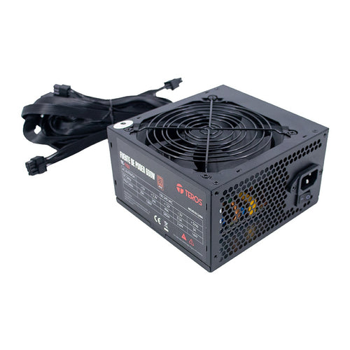 Fuente de Poder Teros TE-7160 600W (ATX, 80 Plus Bronze Certificada)