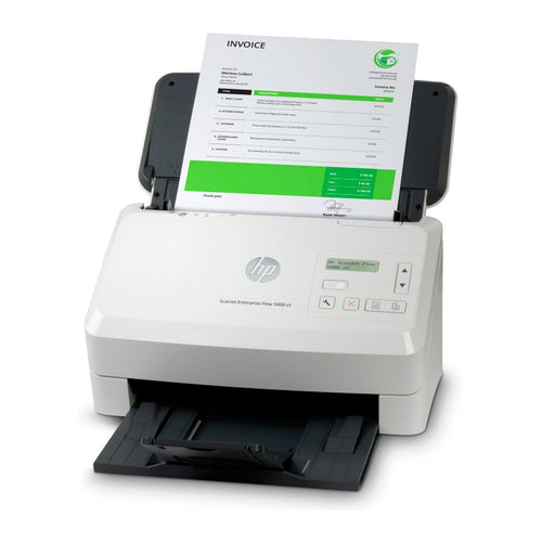 Escáner de Documentos HP ScanJet Enterprise Flow 5000 s5 USB 3.0 (65 ppm, ADF 80 Hojas)