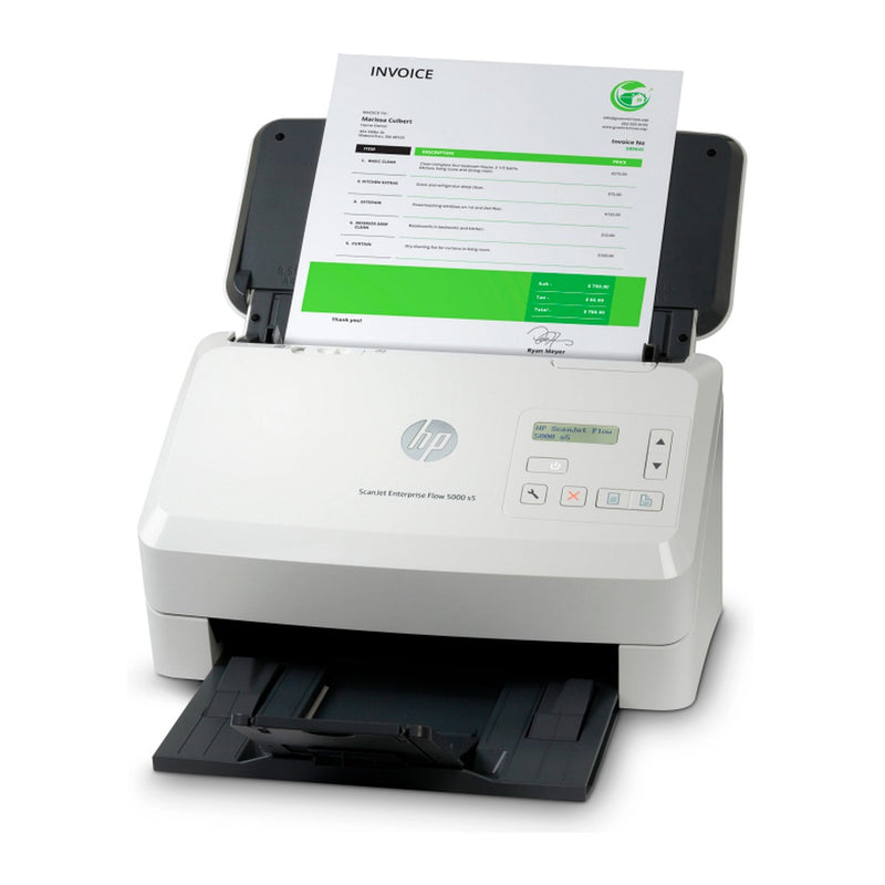 Escáner de Documentos HP ScanJet Enterprise Flow 5000 s5 USB 3.0 (65 ppm, ADF 80 Hojas)