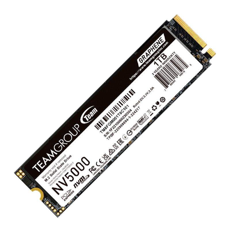 SSD TeamGroup NV5000 1TB M.2 NVMe PCIe 4.0 (4500/1900 MB/s)