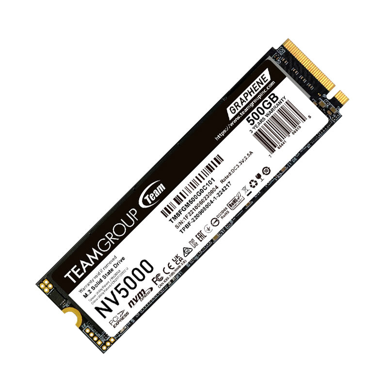 SSD TeamGroup NV5000 500GB M.2 NVMe PCIe 4.0 (4500/1800 MB/s)