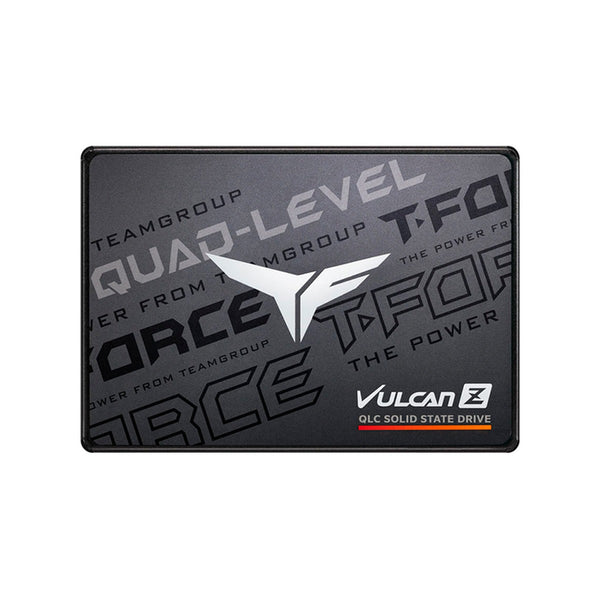SSD TeamGroup T-Force Vulcan Z QLC 512GB SATA III 2.5 pulgadas (550 MB/s lectura, 470 MB/s escritura)