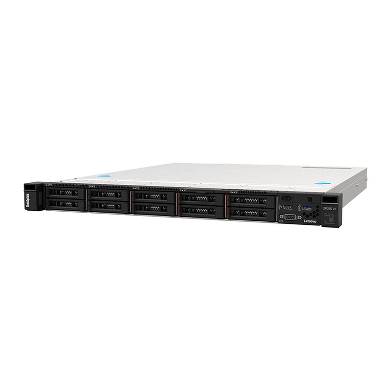 Servidor Lenovo ThinkSystem SR250 V3 Rack 1U (Xeon 6353P, 32GB DDR5, 8 bahías 2.5")
