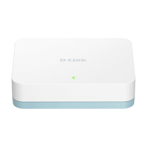 Switch Gigabit D-Link DGS-1005D, 5 puertos RJ45 10/100/1000 Mbps (no gestionable)