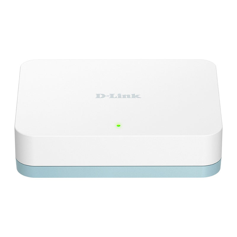 Switch Gigabit D-Link DGS-1005D, 5 puertos RJ45 10/100/1000 Mbps (no gestionable)