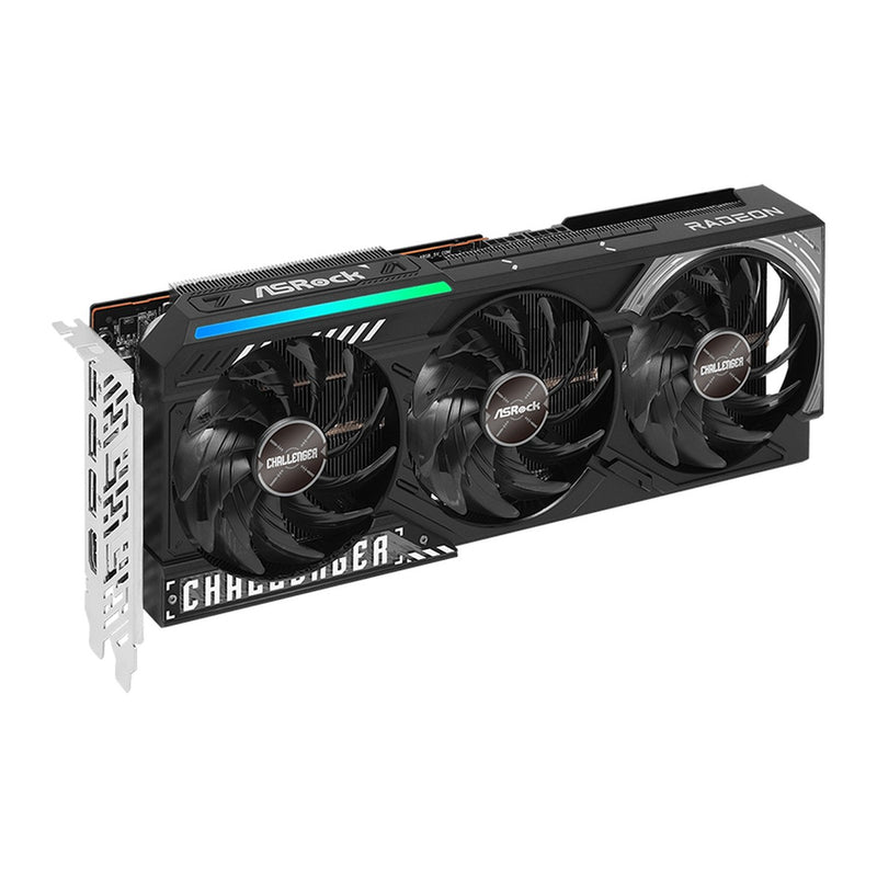 Tarjeta de Video ASRock Radeon RX 9070 Challenger 16GB (GDDR6, PCIe 5.0)