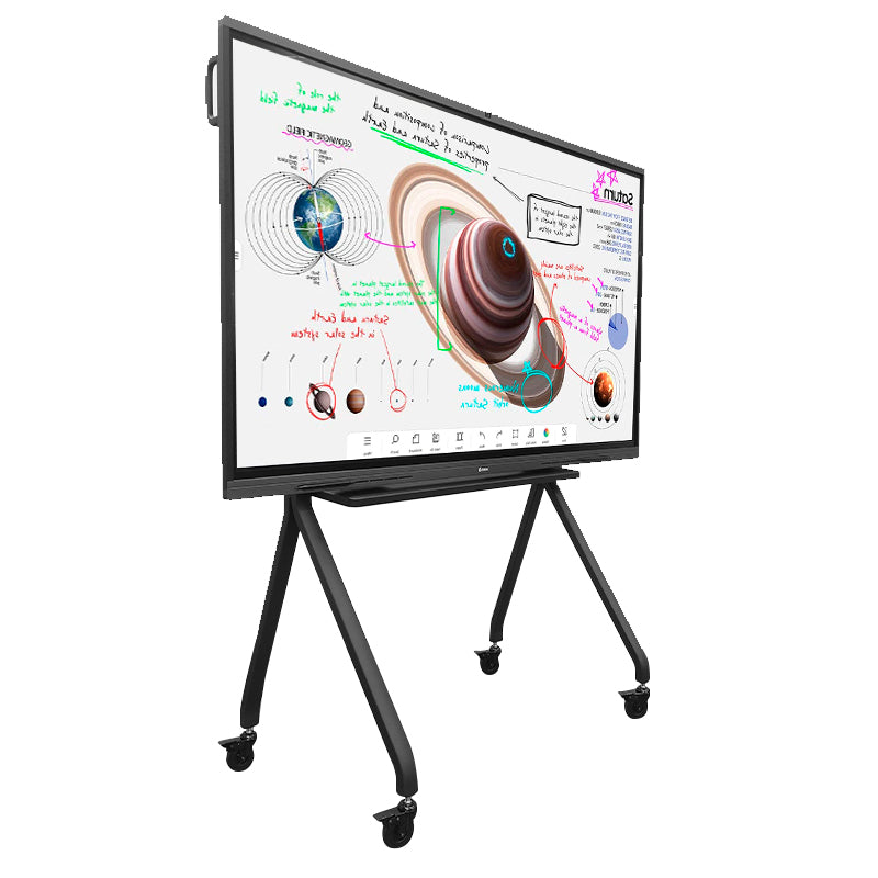 Rack Portátil TEROS TE-9010S para Pantalla Interactiva de 75" a 86" (negro)