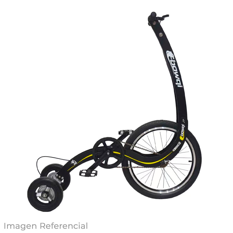 Bicicleta de Pie Halfbike Deltron (Bambú y Aluminio, Negro)