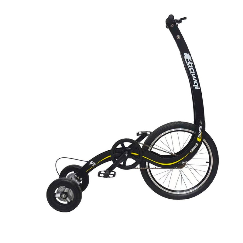 Bicicleta de Pie Halfbike Deltron (Bambú y Aluminio, Negro)