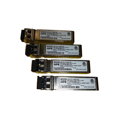 Transceptor HPE MSA 16Gb SW FC SFP Pack x4