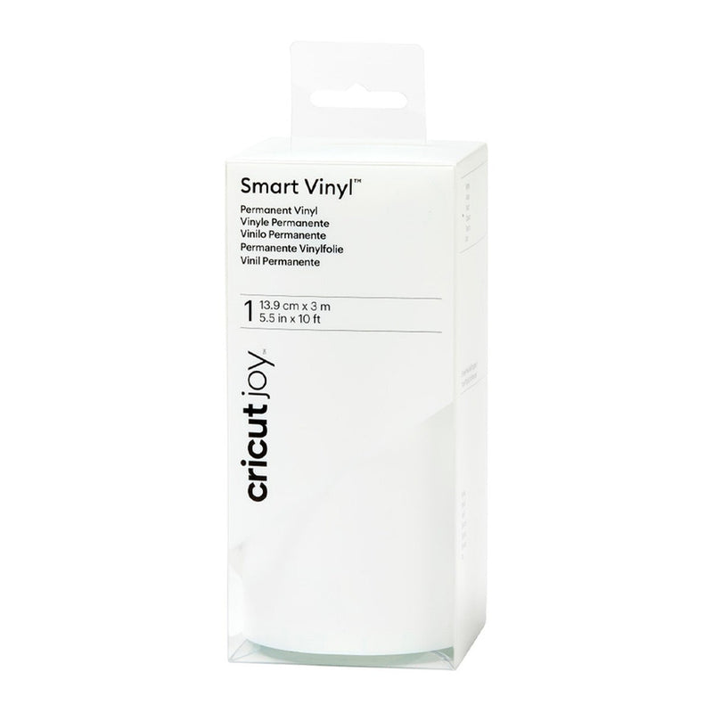 Vinilo Permanente Smart Cricut Joy - Blanco Rollo de Mejor Valor (13.9 cm x 3 m)