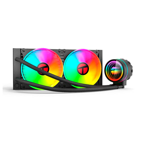Refrigeración Líquida TEROS TE-8164N (AIO 240mm, Intel/AMD, 265W, ARGB)