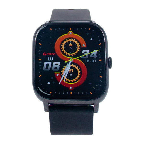 Smartwatch Teros TE-8084N 1.85" AMOLED (Bluetooth 5.3, Llamadas, IP68, Negro)