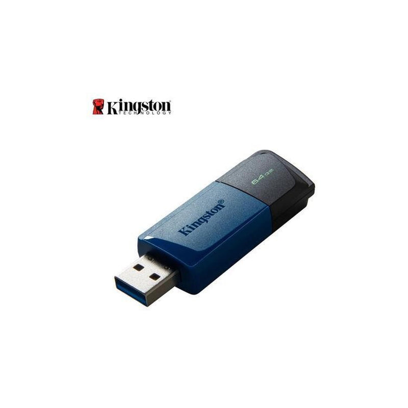 Memoria USB Kingston DataTraveler Exodia M 64GB USB 3.2 Gen 1, azul