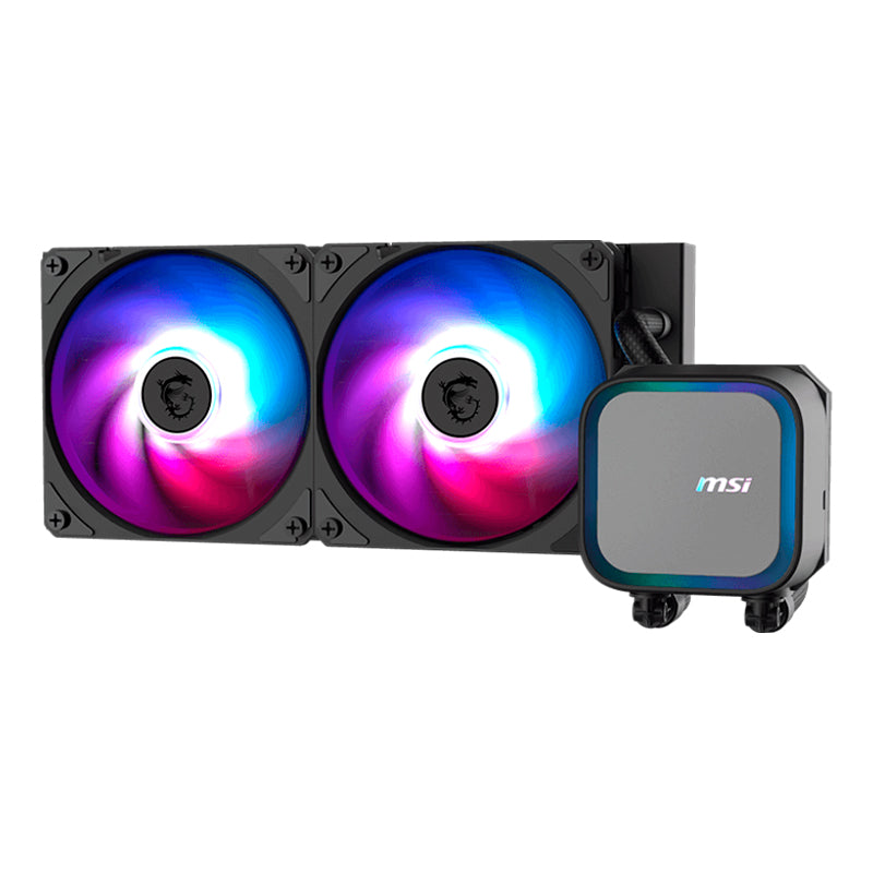 Refrigeración Líquida MSI MAG CoreLiquid A13 240 (AIO 240mm, ARGB Gen2, negro)