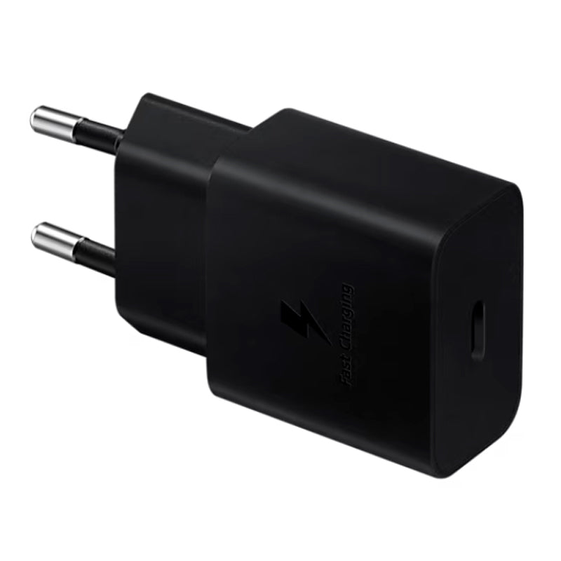 Cargador Samsung Travel Adapter 15W USB-C (Carga Rápida PD, Negro)