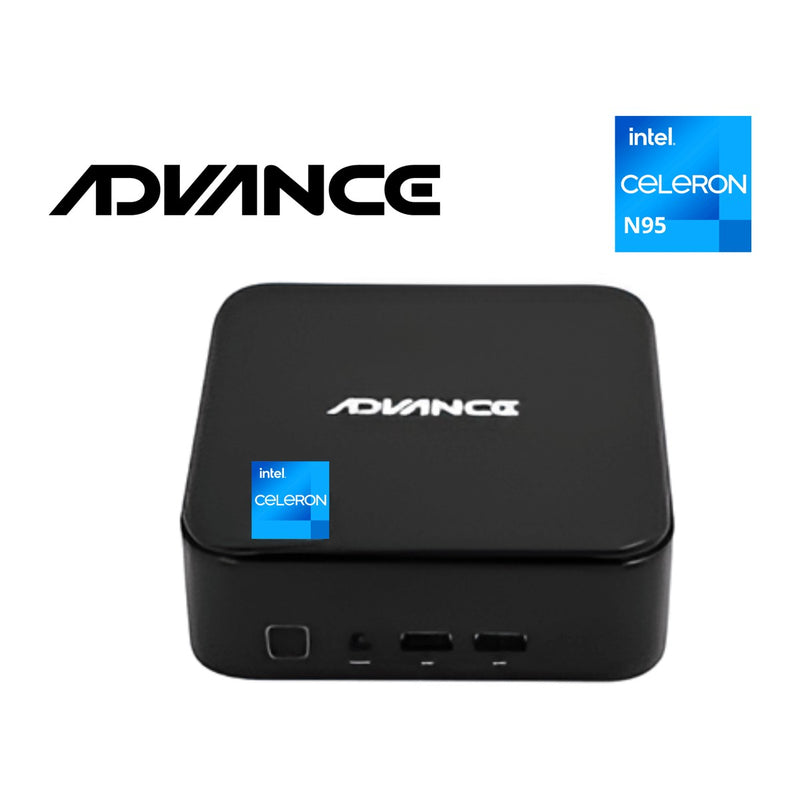Mini PC Advance NUC ADV-MP3155, Intel N95 hasta 3.40GHz, DDR4, Wi-Fi 6