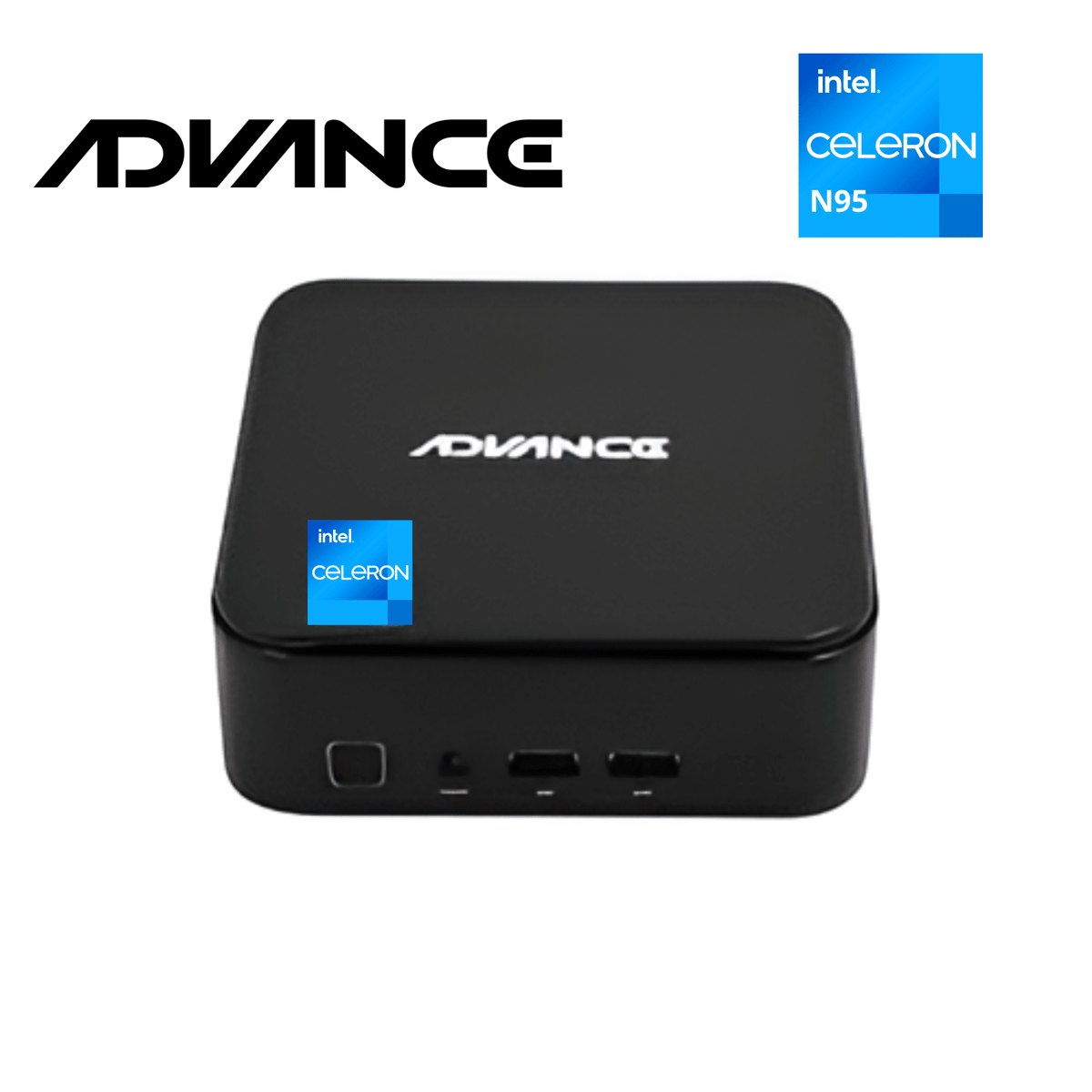 Mini PC Advance NUC ADV-MP3155, Intel N95 hasta 3.40GHz, DDR4, Wi-Fi 6