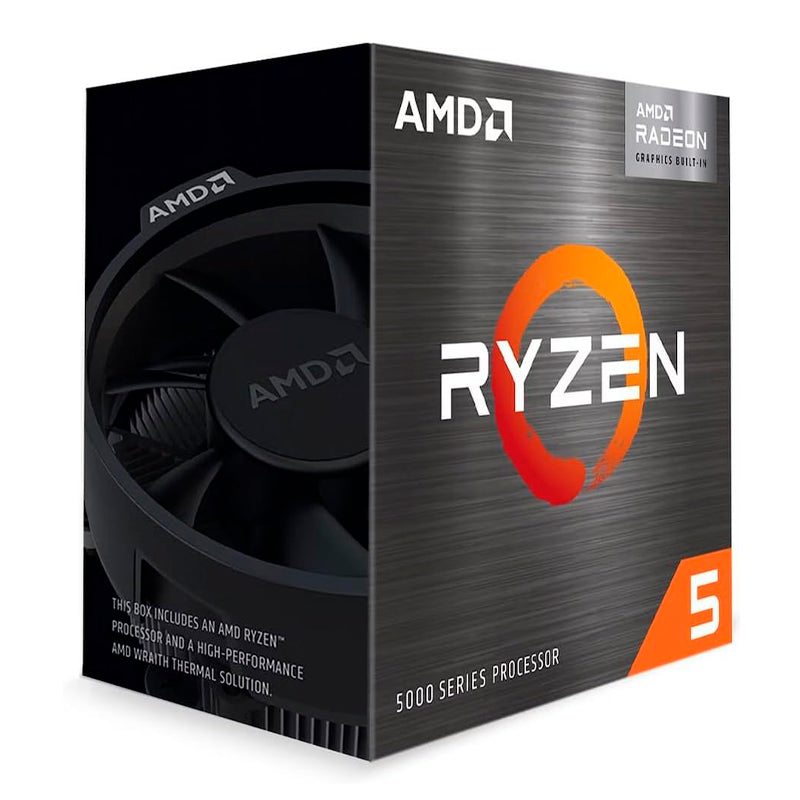 Procesador AMD Ryzen 5 5600GT (AM4, 6 núcleos/12 hilos, hasta 4.6GHz, Radeon Graphics)
